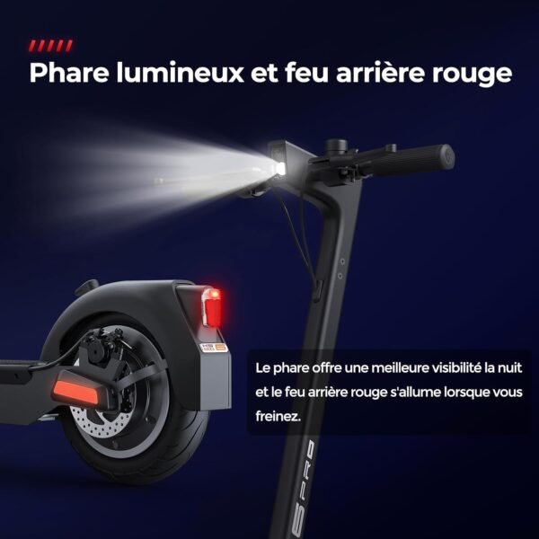 Trottinette Électrique Adulte 500W, Pliable  avec 65km d'Autonomie – Image 2