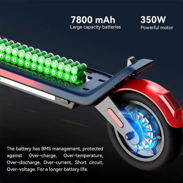Trottinette Électrique Adulte - Autonomie 30 km, Moteur 350W – Image 4